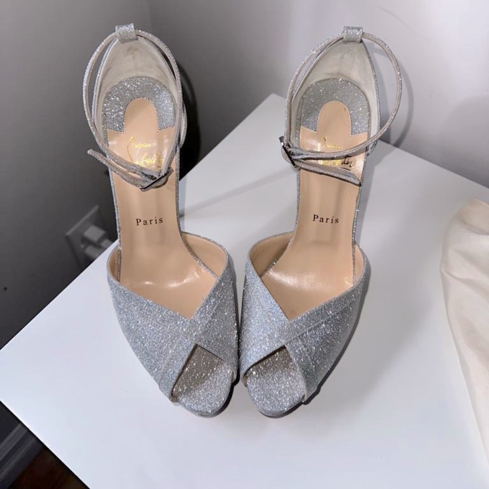 Christian Louboutin - Cathy 150 Glitter Mini
